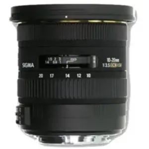 Sigma 10-20mm f/3.5 EX DC HSM MILC Objectif ultra large Noir pas cher