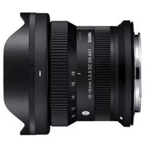 Comparateur de prix : Objectif zoom Sigma 10-18 mm F2.8 DC DN C Noir pour Monture Canon RF