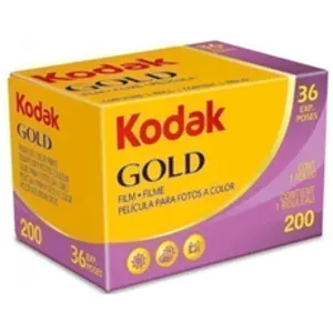 KODAK Pack 1 x Pellicule Kodak Gold Couleur 200 ISO - Format 135 - 35 mm pas cher