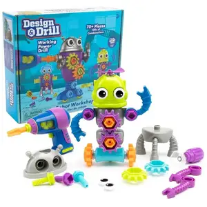 Learning Resources Atelier de construction de robots design & drill