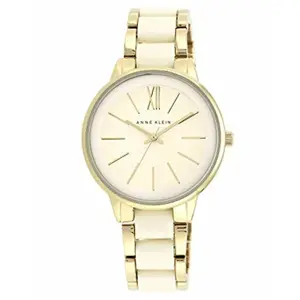 Montre Femme Anne Klein AK-1412IVGB - Bracelet Acier Beige