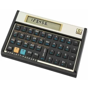 Hewlett-Packard F2230A#B12 HP12c Calculatrice financière Noir