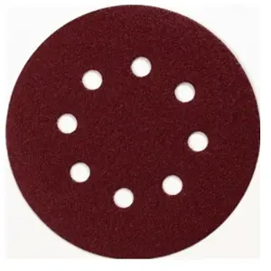 Comparateur de prix : 10 disques abrasifs MAKITA Ø 125 mm Red Auto-agrippant avec 8 trous TU