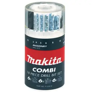 Coffret de forets Métal MAKITA HSS 3mm à 10mm pas cher