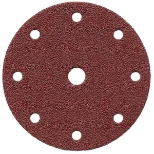 10 disques abrasifs MAKITA Ø 150mm Red (8+1 trous) pas cher