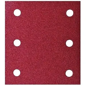 Comparateur de prix : Makita Déstock - feuilles abrasives 114 x 102 mm et 6 trous d'aspiration - Grain : 180
