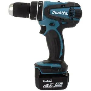 Perceuse visseuse à percussion 14.4V Li-ion 4Ah Ø13 mm MAKITA - DHP446RMJ pas cher