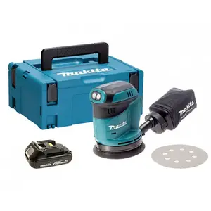 Comparateur de prix : Makita DBO180Y1J Ponceuse vibrante 18,0V en MAKPAC