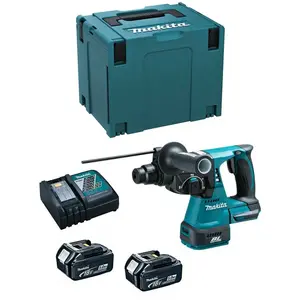 Perforateur burineur - MAKITA - DHR242RTJ - 18V LXT - 2x5,0 Ah - Sans fil pas cher