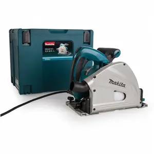 Scie plongeante 1300 w Ø165 mm en coffret makpac Makita SP6000JSP1(livré avec rail de guidage et serre-joint))Vendu parfixami