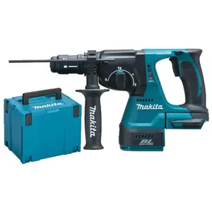 Perfo-burineur Makita 18V SDS-Plus 2J - produit seul - en makpac - DHR243ZJ pas cher