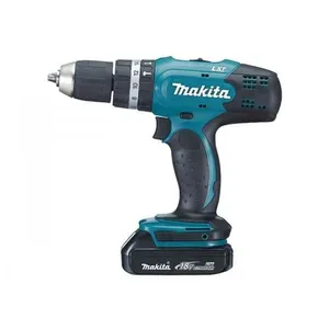 Comparateur de prix : Makita Perceuse visseuse à percussion 18V 3.0Ah x 2 Li-Ion 2 vitesses - DHP453SFE
