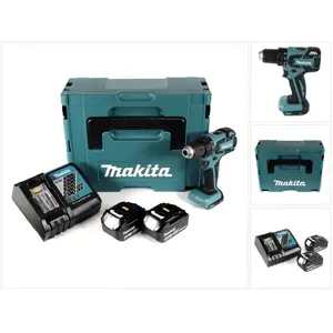Perceuse visseuse 18V LXT (2x5,0 Ah) en MAKPAC - MAKITA DDF459RTJ pas cher