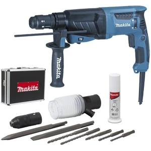 Makita Perfo-burineur SDS Plus 800W avec accessoires + coffret - - HR2630TX4 pas cher
