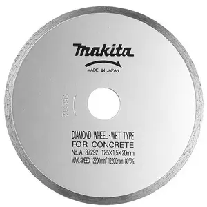 Comparateur de prix : Disque diamant à jante continue  125 mm (1 pièce) - MAKITA B-21951
