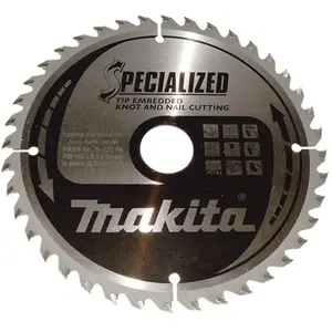 Comparateur de prix : Lames carbure "Specialized" pour bois avec clous, pour scies circulaires MAKITA