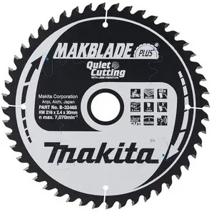 Comparateur de prix : Makita Lames carbure "Makblade Plus" pour bois, pour scies radiales et à onglets