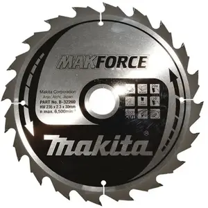 Comparateur de prix : Lames carbure "MakForce", pour bois, pour scies circulaires MAKITA TU