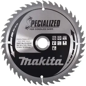 Comparateur de prix : Lames Carbure "Specialized" pour Bois, pour scies circulaires à batterie MAKITA