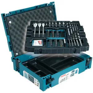 Comparateur de prix : Coffret MAKPAC de 66 accessoires - MAKITA - B-43044