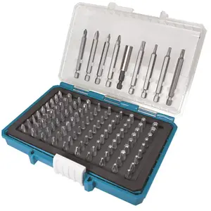 Comparateur de prix : Coffret d'embouts pour perceuse et visseuse (99 pcs) - MAKITA P-81050