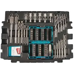 Makita Jeu perçage-vissage (69pcs) en coffret MAKPAC - Makita B-49638 pas cher