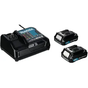 Comparateur de prix : Pack énergie 12V (2x2.0 Ah) avec chargeur en Makpac - MAKITA 197658-5