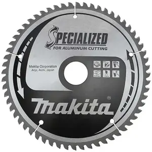 Lame carbure MAKITA B-12435 ''Specialized'' Aluminium pour scies circu...