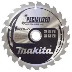 Comparateur de prix : Lame de scie circulaire MAKITA B-62985 SPECIALIZED EFFICUT accu Ø165mm