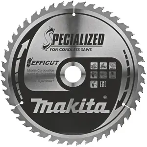 Comparateur de prix : B-67309 Efficut Lame De Scie À Onglet 305x30 Mm Pour Bois - Makita
