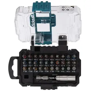 Comparateur de prix : Coffret d'embouts de visage à percussion Makita - 31 pièces - E-13552