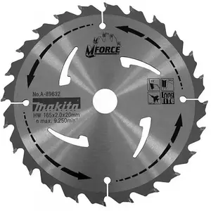 Comparateur de prix : Lame de scie circulaire Makita m-force 24 dents ø 165 mm - A-89632