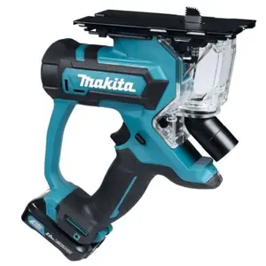Scie à plaque de plâtre 12 v cxt Li-Ion 2 Ah Makita SD100DSAJ pas cher
