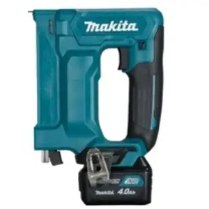 Agrafeuse sans fil Makita ST113DSMJ, 12V maxi, 2x 4,0 Ah et chargeur en MAKPAC pas cher