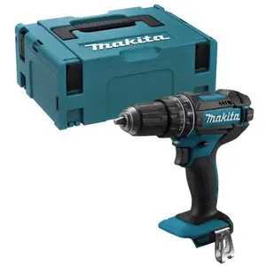 Perceuse à percussion 18V Makita machine nue + coffret Makpac - DHP482ZJ pas cher