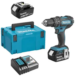 Comparateur de prix : Makita - Perceuse à percussion DHP482RTJ 18V lxt (2x5,0 Ah) en makpac