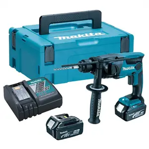 Perforateur SDS-Plus 18V lxt 1,3 j (2x5,0 Ah) en makpac Makita DHR165RTJ pas cher
