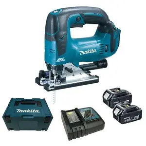 Comparateur de prix : Scie Sauteuse MAKITA DJV182RTJ (2 x 5,0 Ah DC18RC MAKPAC 2) TU