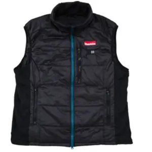 Makita - CV101DZM Gilet thermique sans fil taille m 12 v maxi SoloVendu paramazon