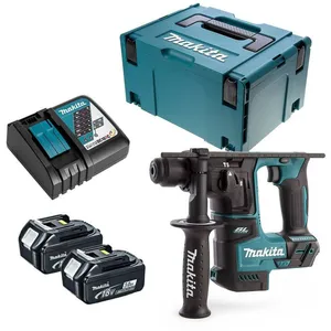 Perforateur SDS-Plus 18V LXT 1,2 J (2x3,0 Ah) en MAKPAC - MAKITA DHR17... pas cher
