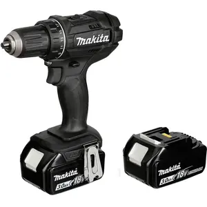 Comparateur de prix : Makita DDF482RFEB Perceuse-visseuse sans fil 13 mm 62 N·m 2 piles 18 V