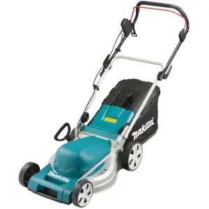 Comparateur de prix : Makita Tondeuse à gazon ELM4121 électrique 1600 W Largeur de coupe (max.) 410 mm