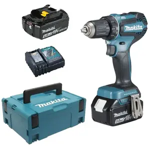 Comparateur de prix : Perceuses-visseuses sans-fil Makita DDF485RTJ - 18V - 2x batterie 5,0 Ah
