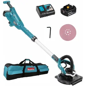 Makita Ponceuse pour cloison sèche 18V Li-Ion Ø 225 mm MAKITA - DSL800RTEU pas cher