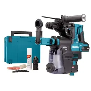 Makita Perfo-burineur sds-plus 40 v max li-ion 28 mm - sans batterie - hr002gz05 pas cher