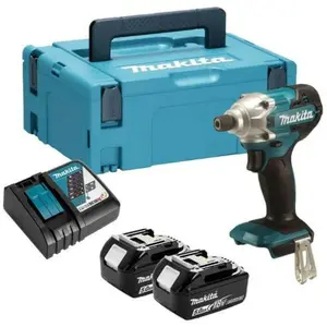 Comparateur de prix : Visseuse à chocs 18V LXT 155Nm (2x5.0 Ah) en Makpac - Makita DTD156RTJ