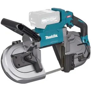 Comparateur de prix : Scie à ruban sans fil MAKITA PB002GZ XGT - 40V - Bleu/Noir