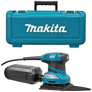 Comparateur de prix : Ponceuse Vibrante Makita BO4565K - 200 W - Bleu et noir