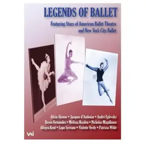 Vai Legends of ballet Danseurs étoiles de American Ballet et New York City Ballet DVD
