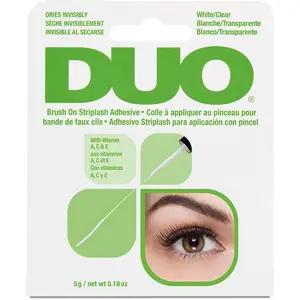 Comparateur de prix : Ardell Duo Adhesive Brush On Striplash - White/clear Colle faux cils 10 g